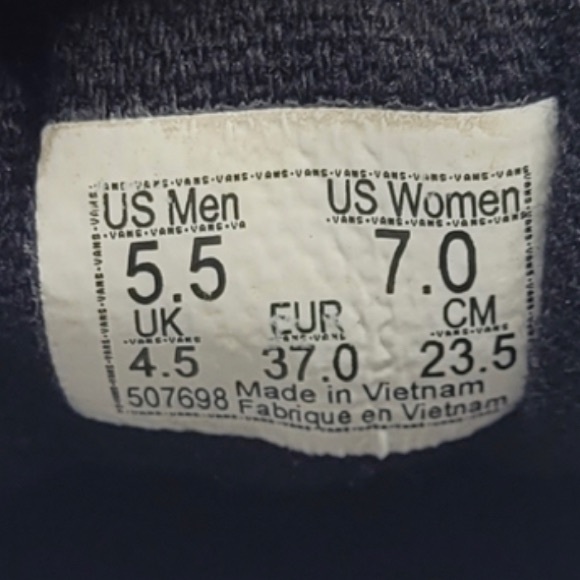 Vans Unisex Off the Wall Old Skool Flame Canvas Skate Sneakers Men’s 5.5 Women 7 - Picture 11 of 11